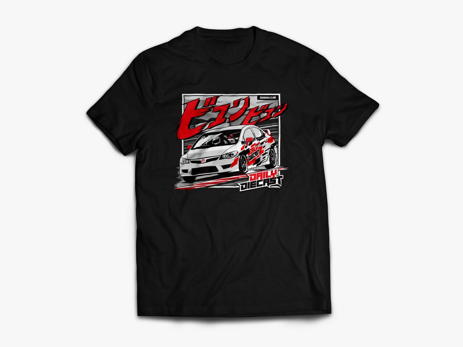 [PREORDER] DAILY DIECAST x SUNDAY CLUB SGDE Launch Event Tee 2023
