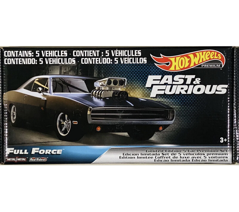 2021 Hot Wheels Fast &amp; Furious Premium Box Set Full Force Series