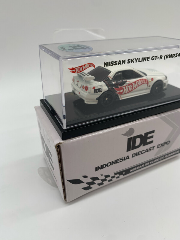 Hot Wheels x IDE Nissan Skyline GT-R34 Official Mattel Release | 2023 Indonesia Diecast Expo (IDE)