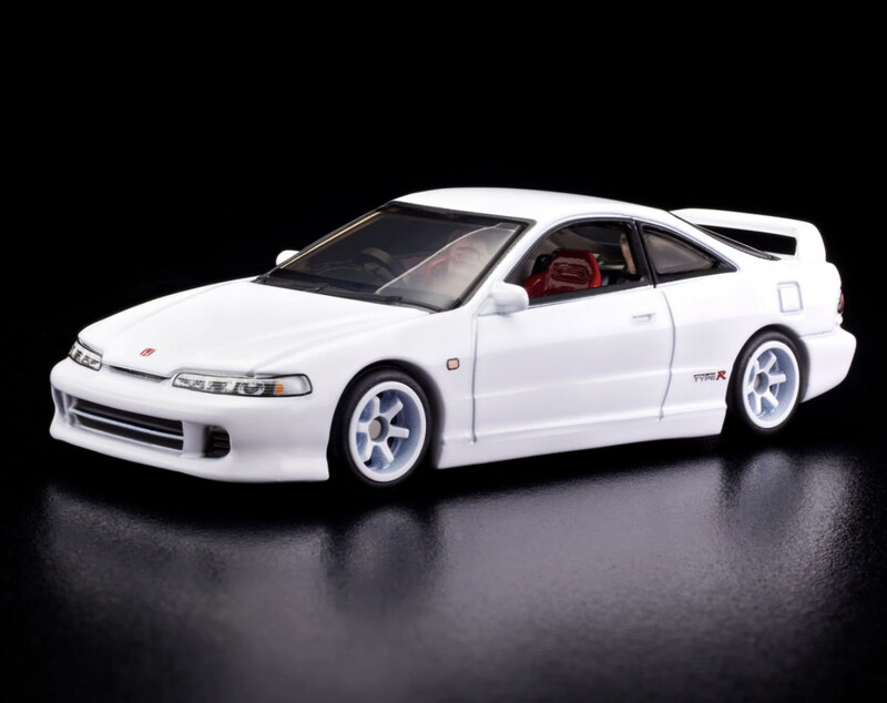 Hot Wheels RLC Exclusive 1995 Honda Integra Type R White