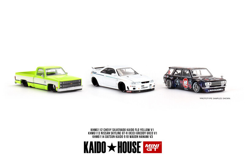 KAIDOHOUSE Nissan Skyline GT-R (R33) Greddy GR33 V1 (KHMG113)