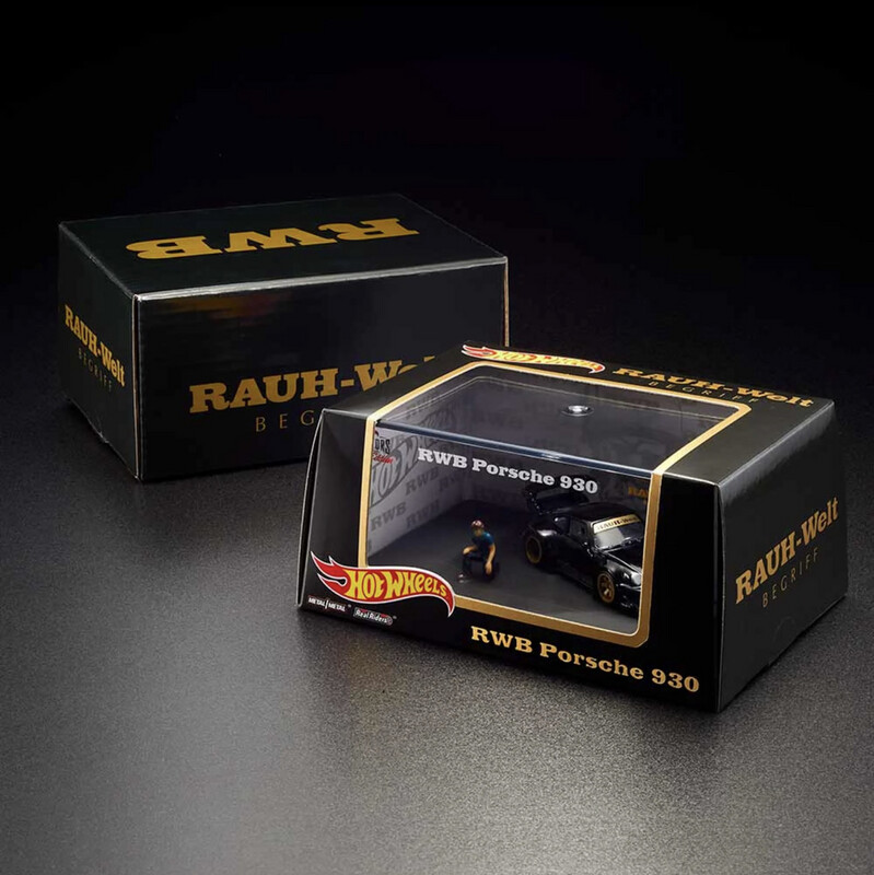 Hot Wheels RLC Exclusive RWB Porsche 930 w/ Akira Nakai Figurine