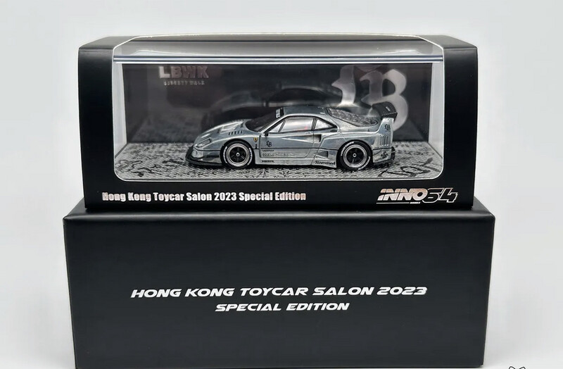 INNO64 LBWK Ferrari F40 Raw Chase | 2023 Kong Toycar Salon 2023