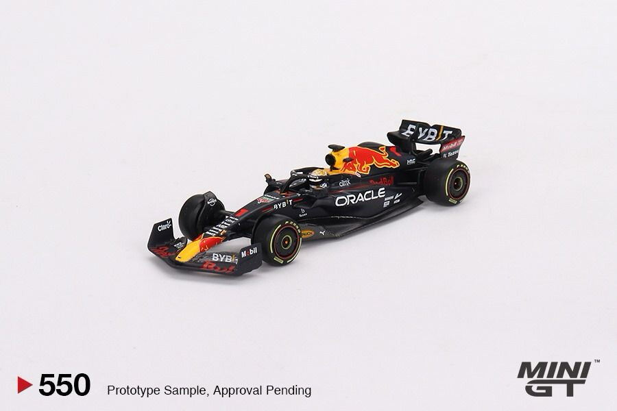#550 MINI GT Oracle Red Bull Racing RB18 #1 Max Verstappen 2022 Monaco Grand Prix 3rd Place