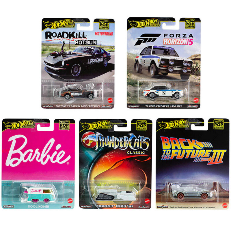 2024 Hot Wheels Pop Culture Mix 1 Set of 5