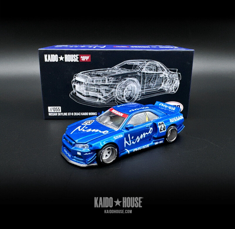 KAIDOHOUSE Nissan Skyline GT-R (R34) Kaido Works V3 Nismo (KHMG055)