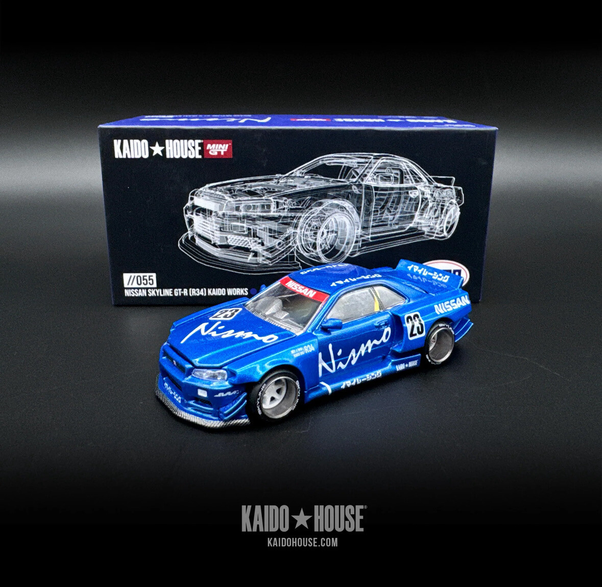KAIDOHOUSE Nissan Skyline GT-R (R34) Kaido Works V3 Nismo (KHMG055)