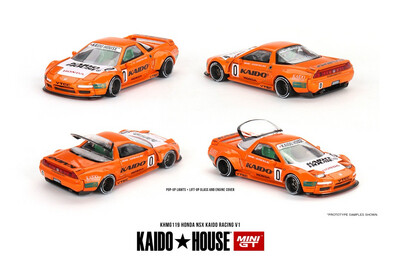 [PREORDER] KAIDOHOUSE x MINI GT Honda NSX Kaido Racing V1 (KHMG119)
