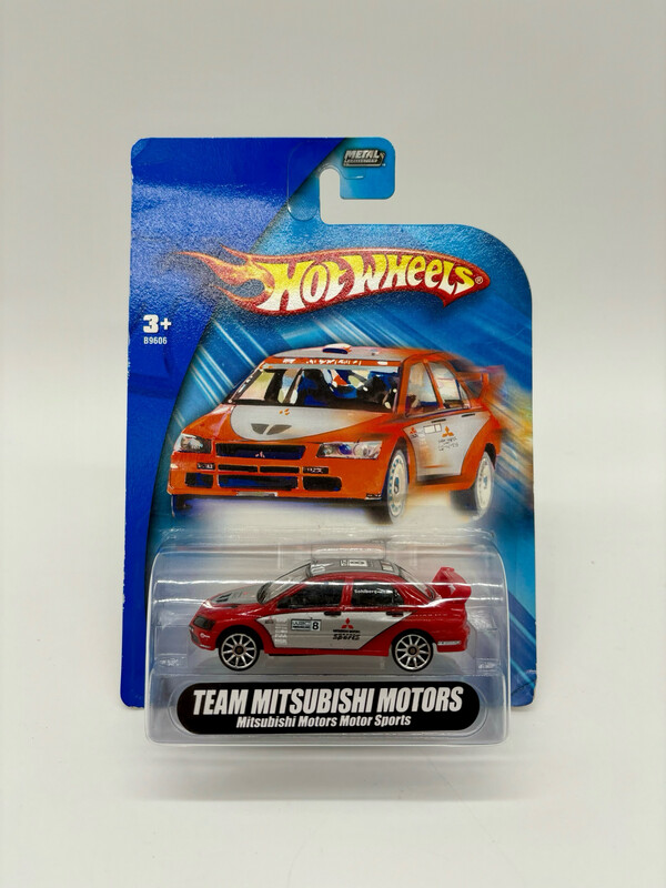 Hot Wheels Team Mitsubishi Motors Motor Sports Lancer Evo 7 2004 WRC Exclusive FIA