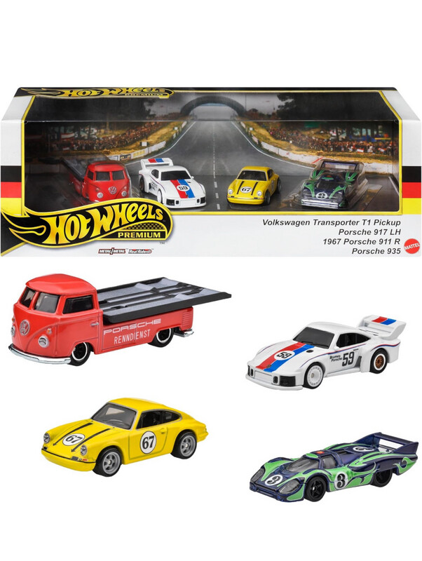 [PREORDER] Hot Wheels Premium Box Set Germany Racing Series