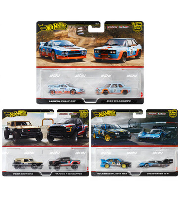 2024 Hot Wheels Twin Pack/ Two Pack Mix 2 Case M Set of 3