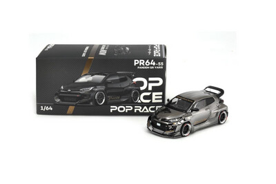 POP RACE 1:64 Pandem Toyota GR Yaris Dark Chrome (PR640055)