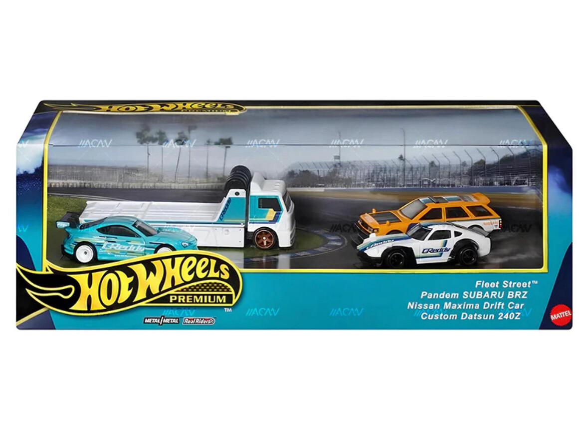 2024 Hot Wheels Greddy Premium Box Set Mix 3