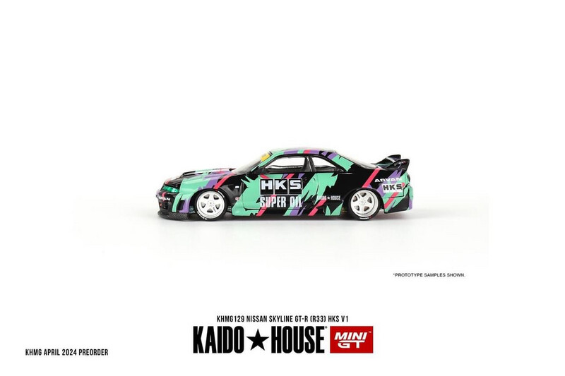 KAIDOHOUSE NISSAN SKYLINE GT-R (R33) HKS V1 (KHMG129)
