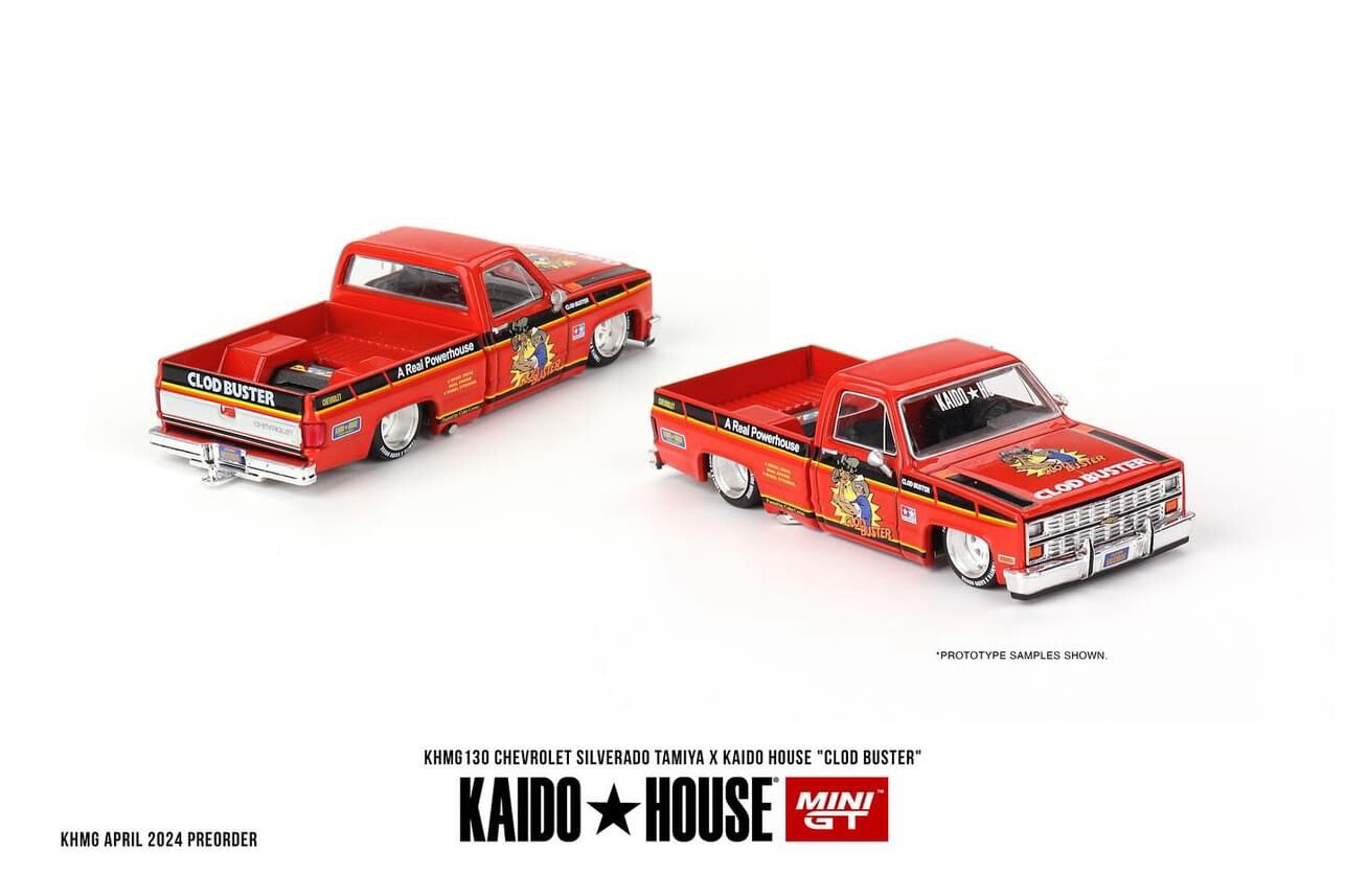 KAIDOHOUSE x TAMIYA Chevrolet Silverado &quot;Clod Buster&quot; Orange (KHMG130)