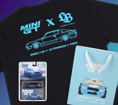 [PREORDER] 2024 HEC Hobby Expo China MINI GT Goodie Bag Set Complete (Shirt Size Random)