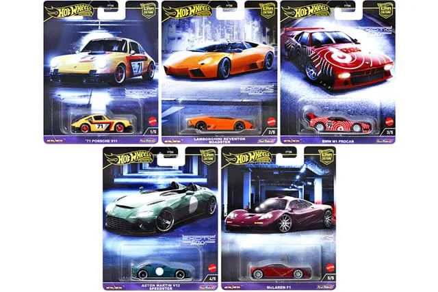2024 Hot Wheels Premium Car Culture Case G Exotic Envy