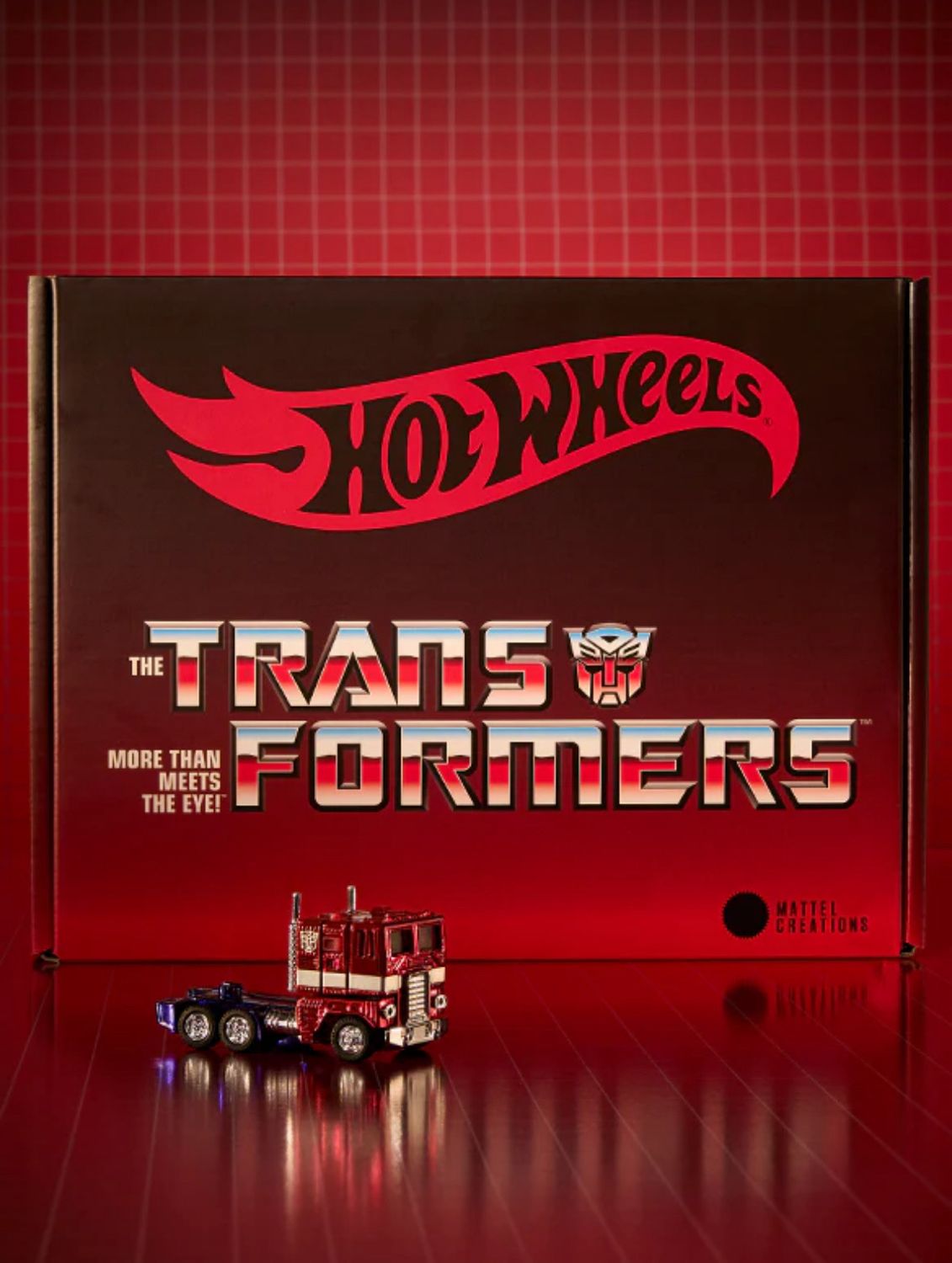 [UNSEALED] Hot Wheels x Transformers RLC Optimus Prime Box Set