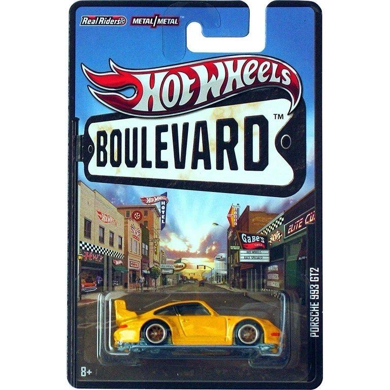 Hot Wheels Boulevard Porsche 993 GT2 Yellow