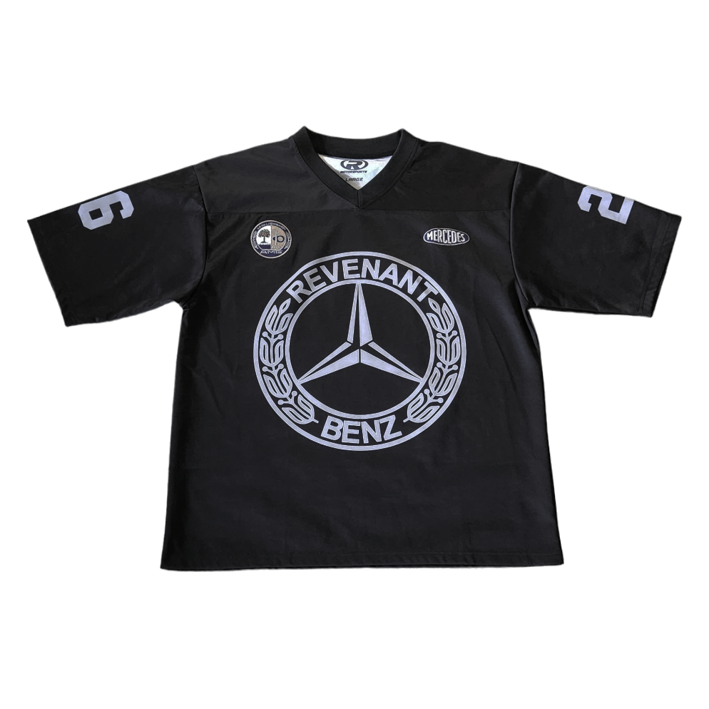 RVNT Motorsports Mercedes Benz Jersey Oversized Black