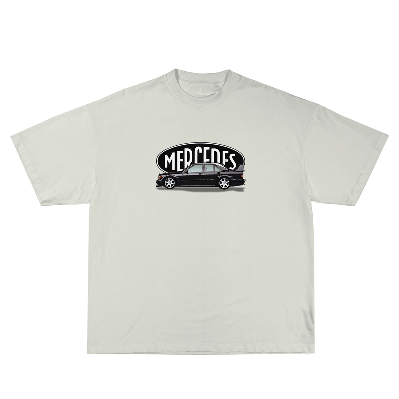 RVNT Motorsports Benz 190E Off White Tee