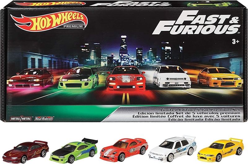 2019 Hot Wheels Original Fast &amp; Furious Premium Box Set