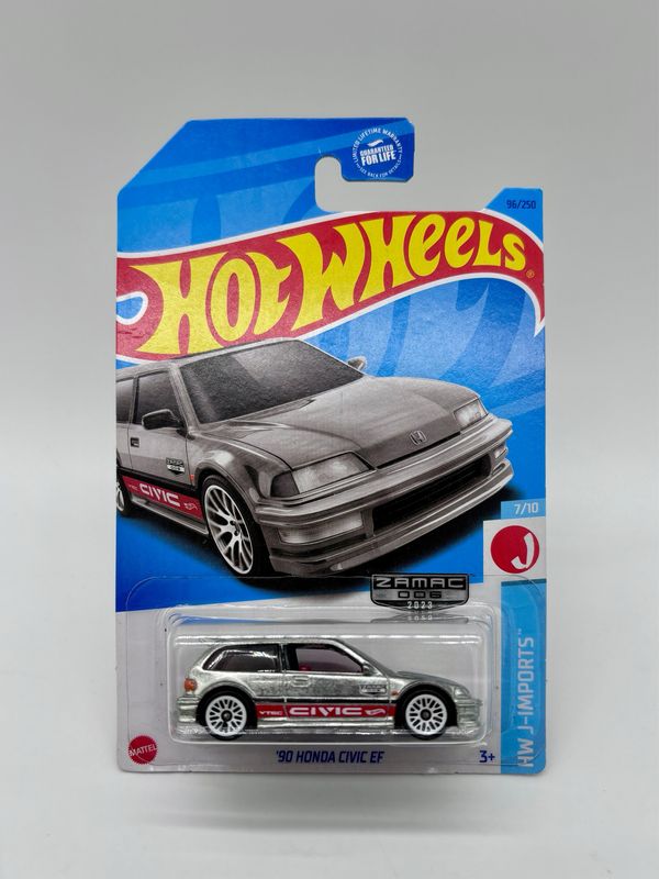 2023 Hot Wheels ‘90 Honda Civic EF Zamac Walmart Exclusive