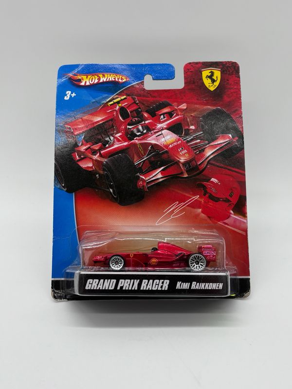 Hot Wheels Ferrari Racer Grand Prix Racer Kimi Raikkonen