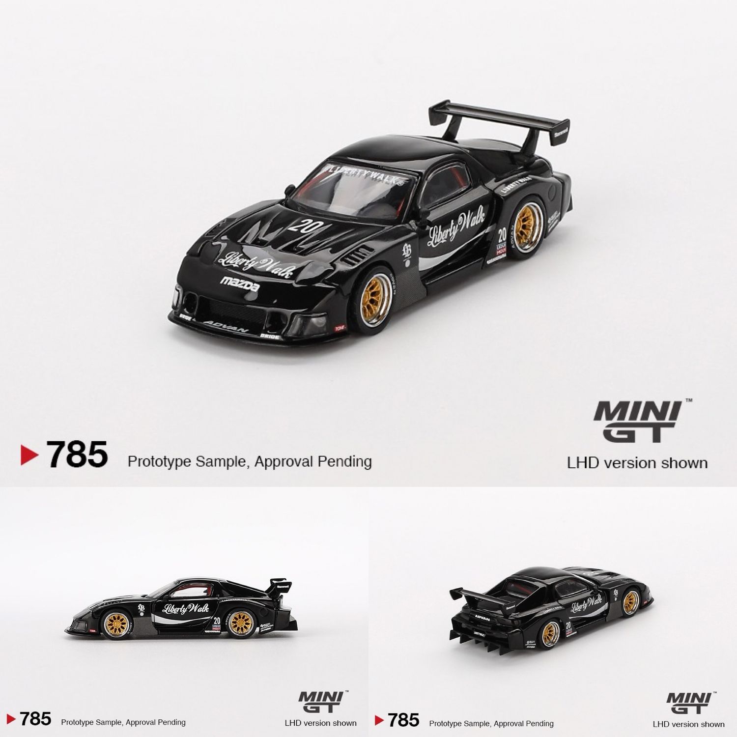 ミニカー MINIGT RX-7 2024 MINI GT #785 MAZDA RX-7 LB-Super Silhouette Liberty