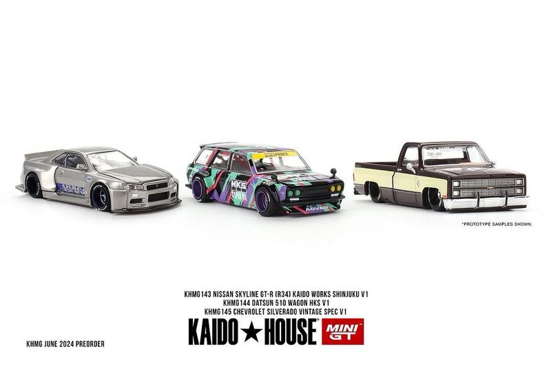 KAIDOHOUSE Datsun Wagon 510 HKS V1 (KHMG144)