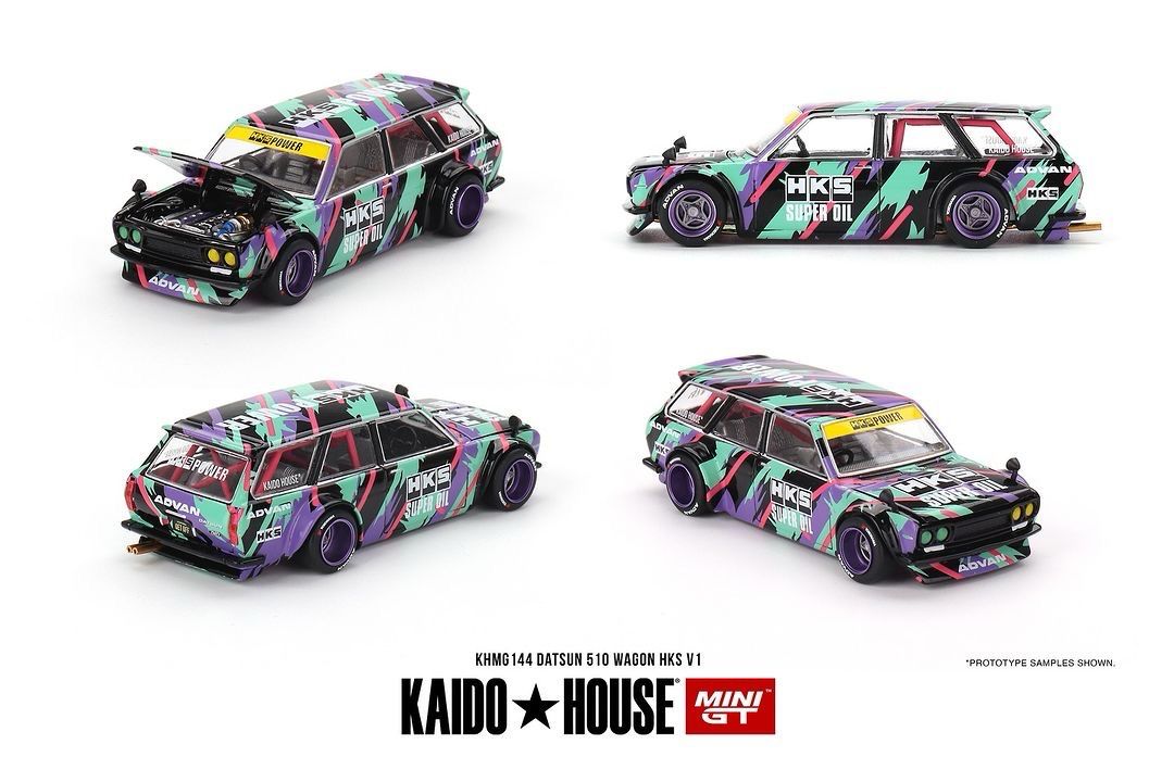 KAIDOHOUSE Datsun Wagon 510 HKS V1 (KHMG144)