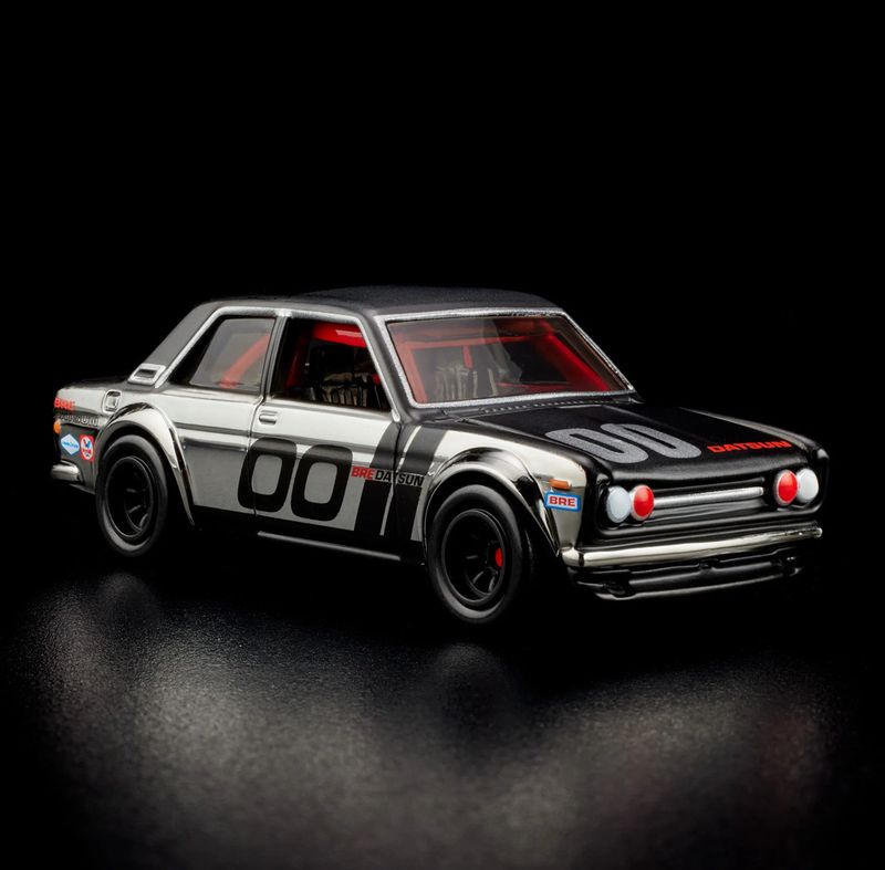 2024 Hot Wheels RLC '71 Datsun 510 BRE Dark Chrome 2024 Hot Wheels RLC '71 Datsun 510 BRE Dark Chrome