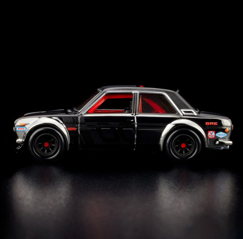 2024 Hot Wheels RLC '71 Datsun 510 BRE Dark Chrome