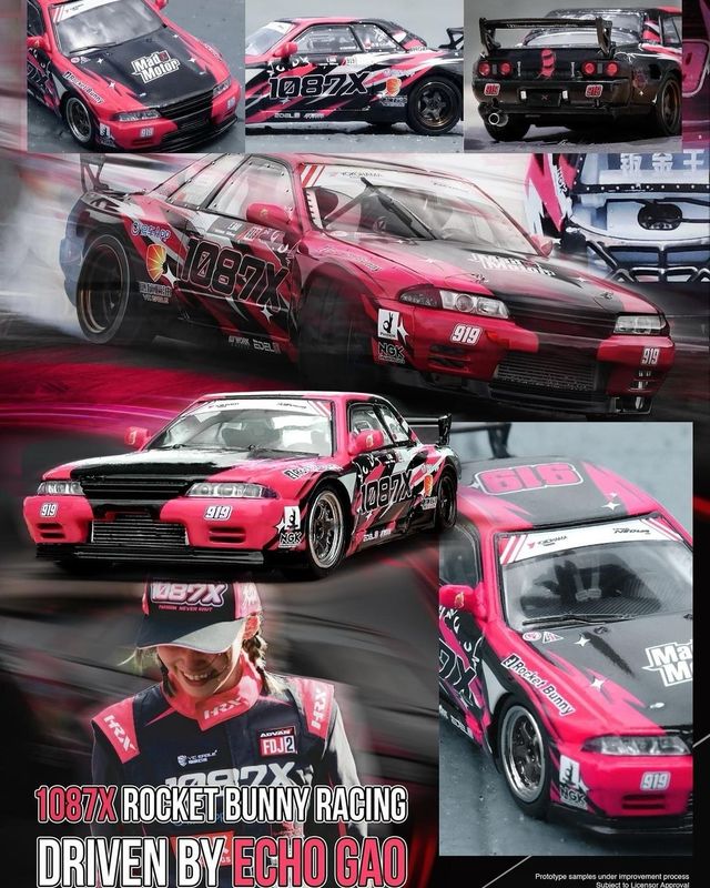 [PREORDER] INNO64 2024 All In Tuning Show Nissan GT-R32 Echo Gao Rocket Bunny “1087X”