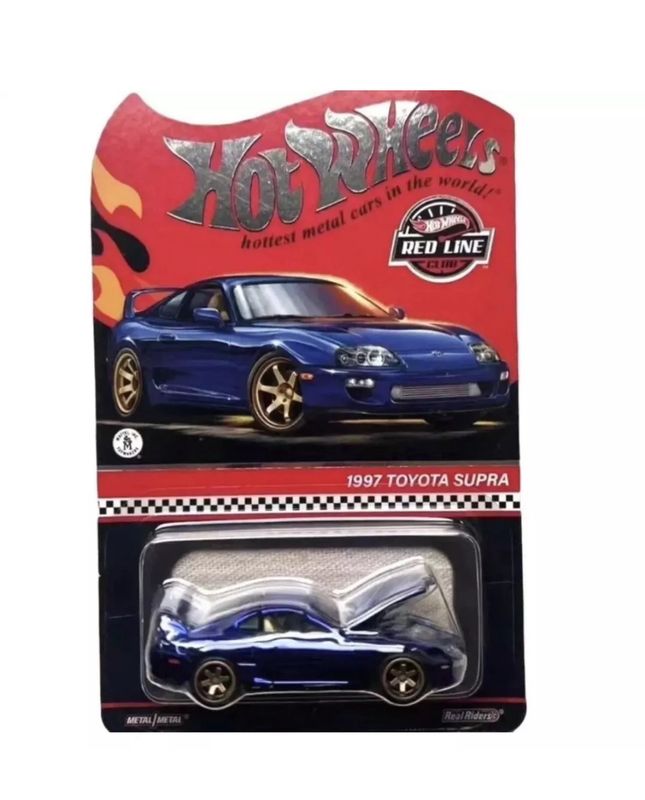 [PREORDER] 2024 RLC Hot Wheels Collectors 1997 Toyota Supra Spectraflame Blue
