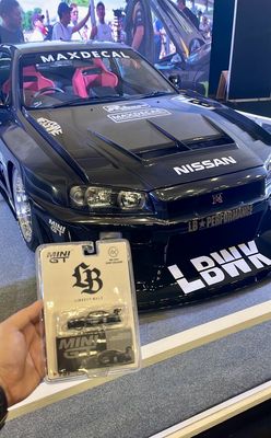 797 MINI GT Nissan LB-ER34 Super Silhouette Skyline Liberty