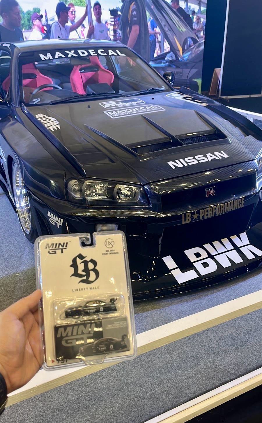 797 MINI GT Nissan LB-ER34 Super Silhouette Skyline Liberty