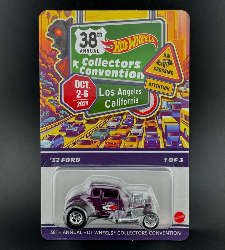 2024 Hot Wheels 38th Annual Collector’s Convention Los Angeles (LA) ‘32 Ford