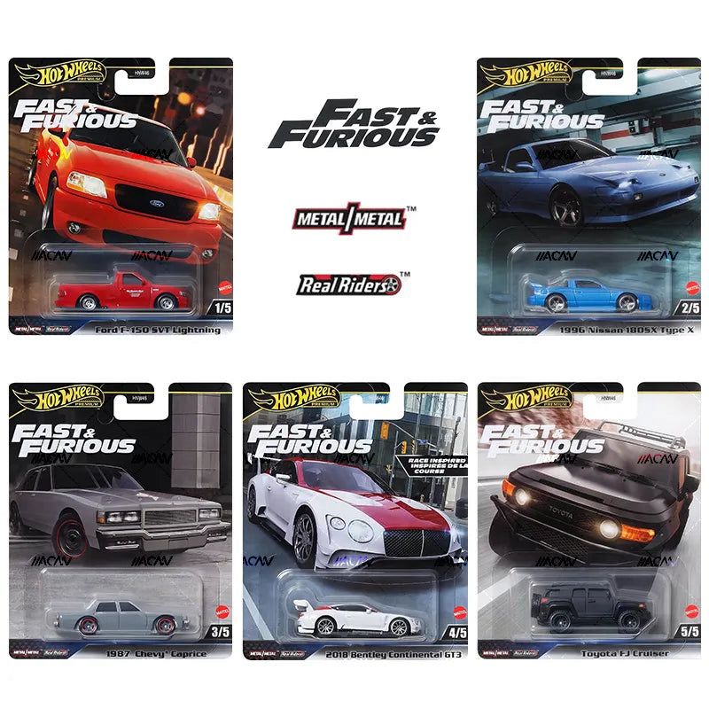 2024 Hot Wheels Premium The Fast &amp; The Furious Set of 5