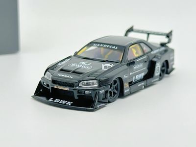 Mini GT #797 LBWK IMX限定日産LB-ER34 MINI GT #797 NISSAN LB-ER34 SUPER SILHOUETTE SKYLINE