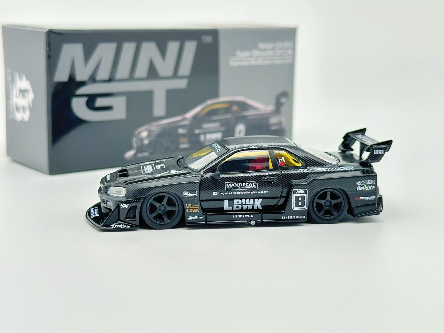797 MINI GT Nissan LB-ER34 Super Silhouette Skyline Liberty