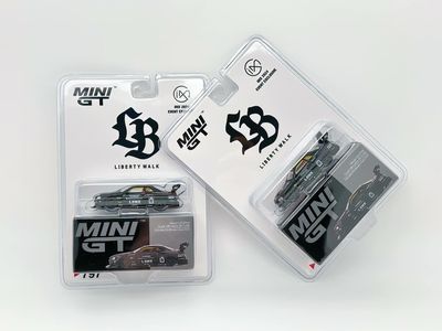 MINIGT LIBERTY WALK IMX限定 Nissan LB-ER34 MINI GT 1/64 NISSAN LB-ER34 SUPER SILHOUETTE SKYLINE IMX