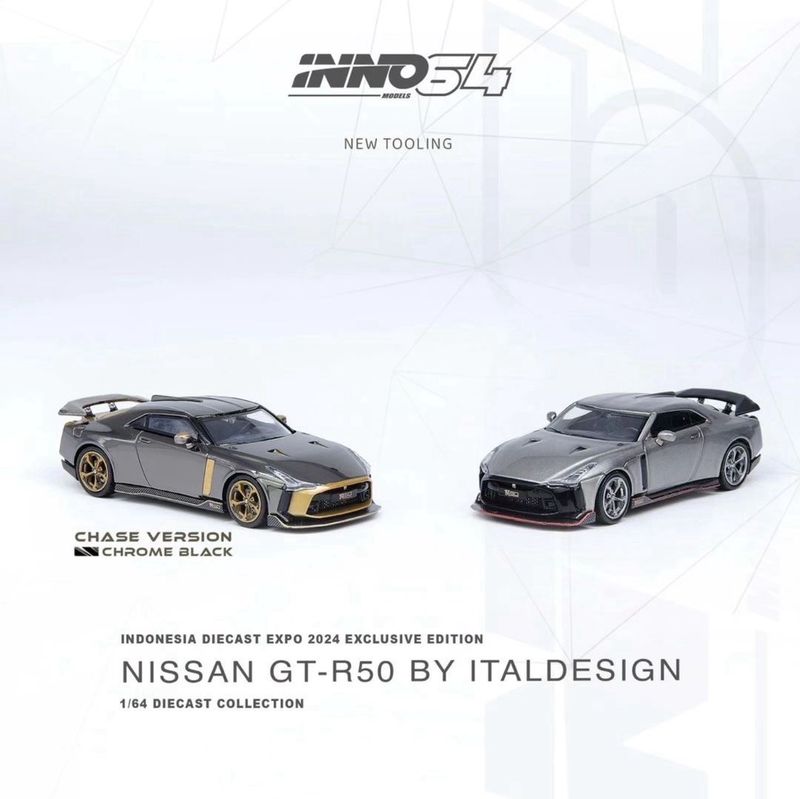 INNO64 Nissan GT-R50 By ITALDESIGN Chase | 2024 INNO64 Indonesia Diecast Expo (IDE11)