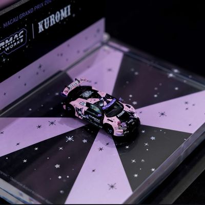 趣味・スポーツ・実用 URUMI PREORDER] Tarmac Works Kuromi Audi R8 LMS GT3 Evo II | 2024 Macau