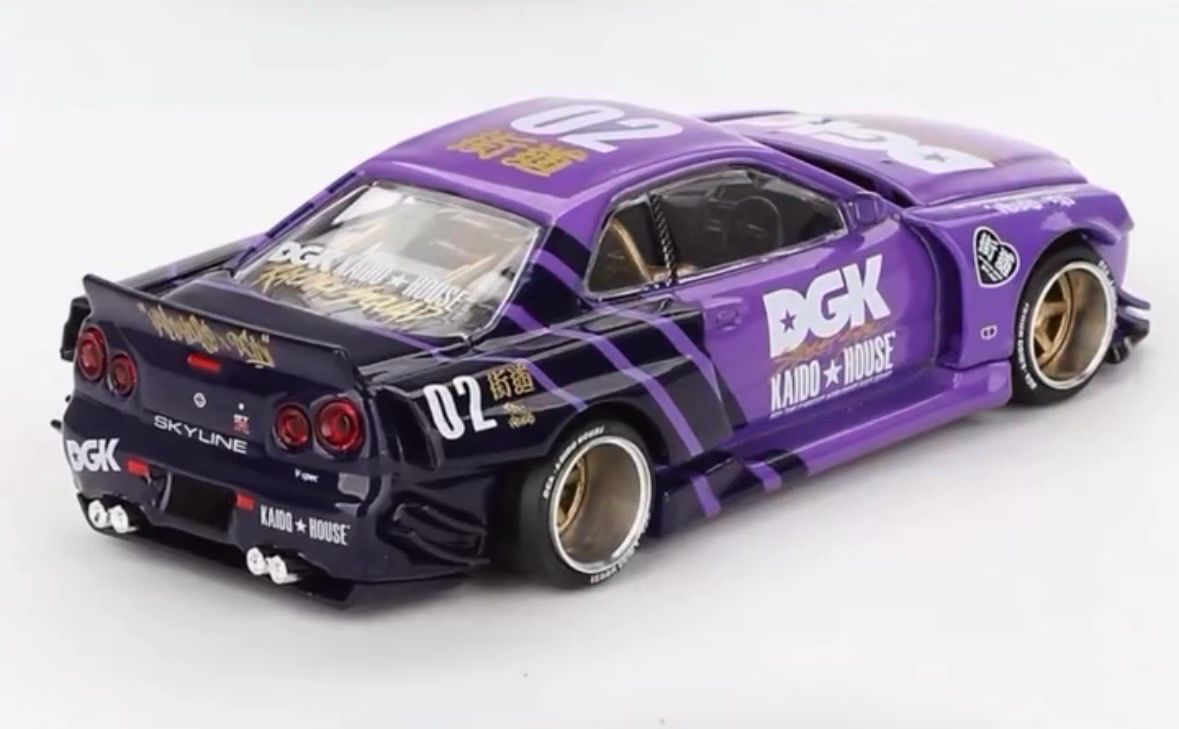 Kaido House 日産スカイライン R34 DGK ピン付き。 Kaido House 日産スカイライン R34 DGK ピン付き。 NISSAN