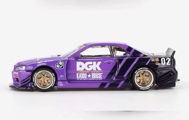 KAIDOHOUSE Nissan Skyline GT-R(R34) DGK x KAIDO (KHMG140)