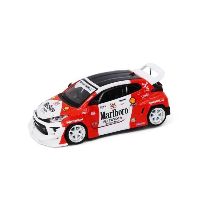 POP RACE x INCOGNITO Pandem GR Yaris Marlboro Livery (PR64-66) | Indonesia Exclusive