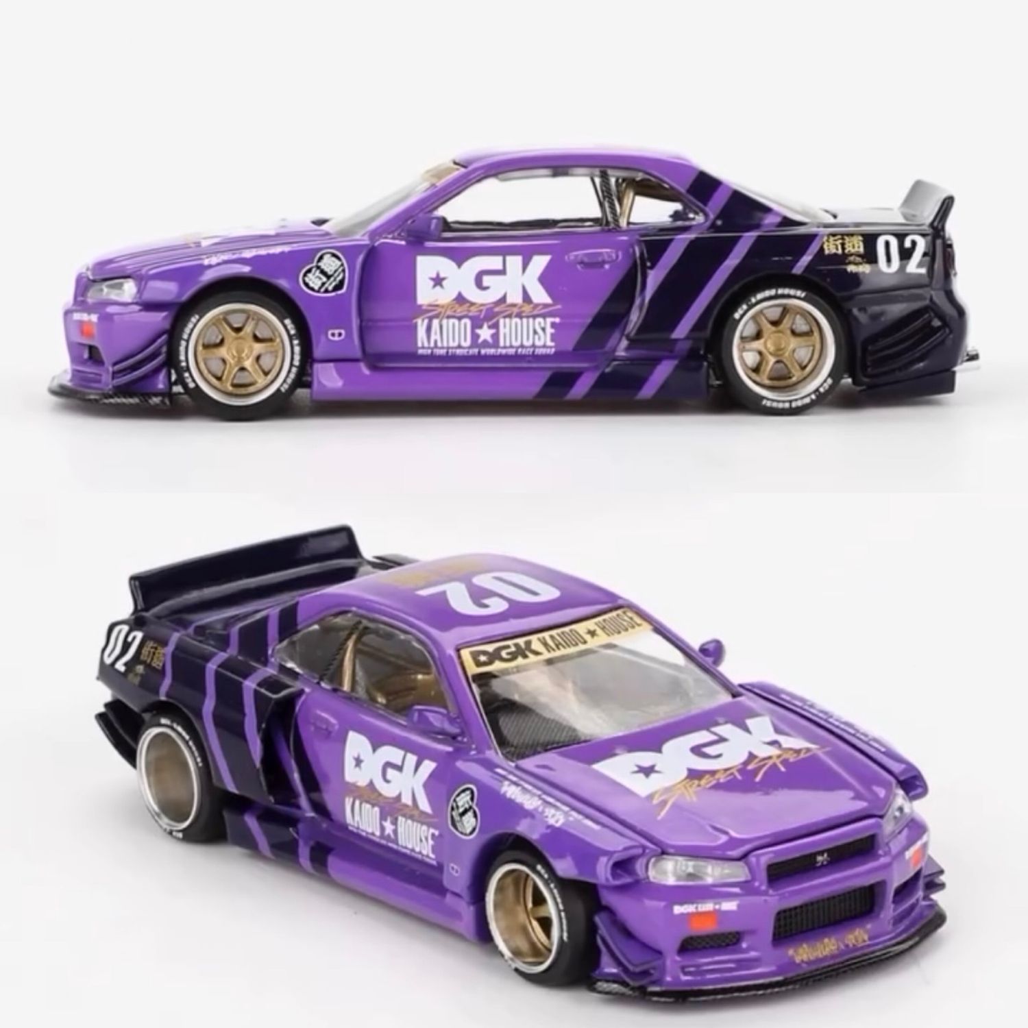 KAIDOHOUSE Nissan Skyline GT-R(R34) DGK x KAIDO (KHMG140)