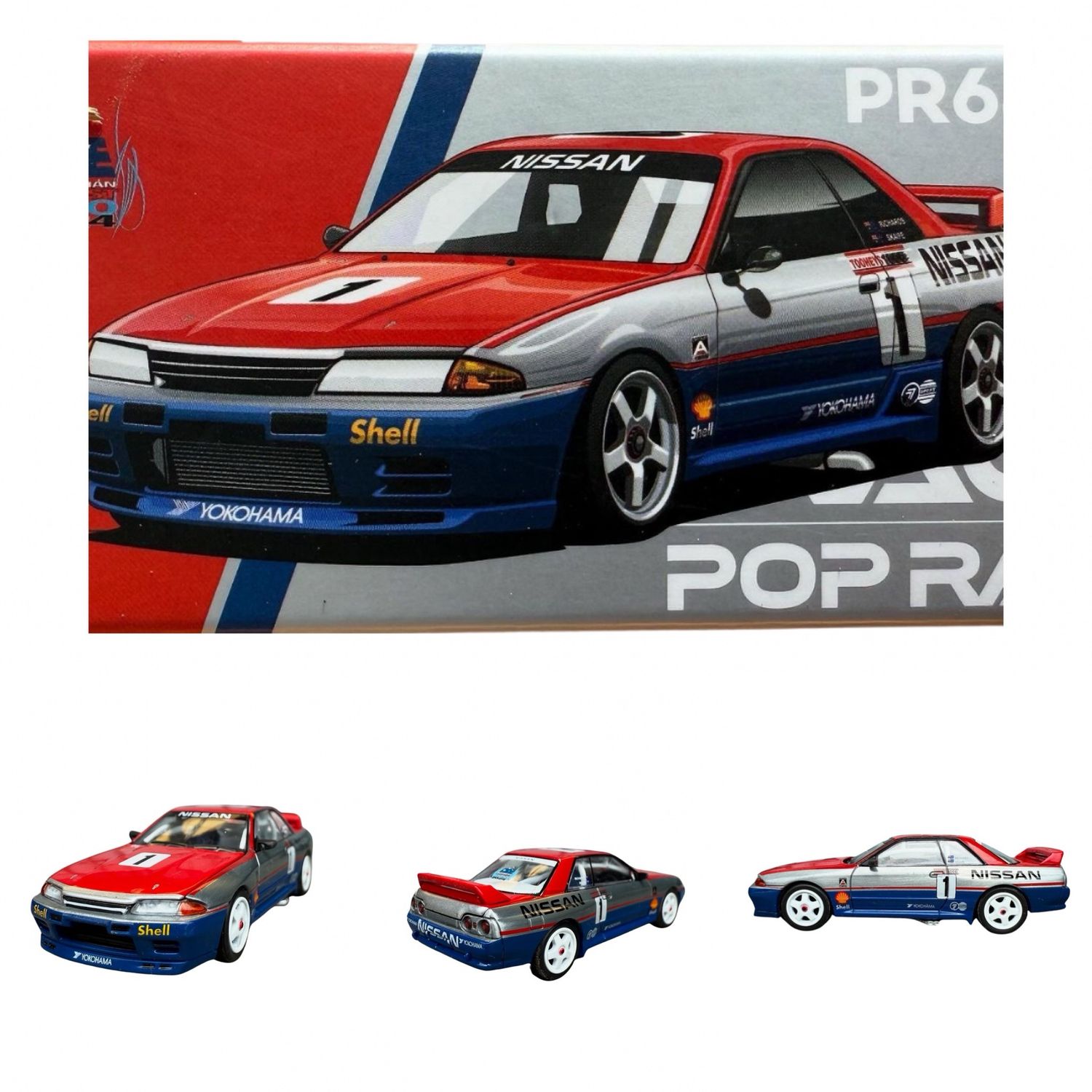 POP RACE Nissan Skyline GT-R32 (PR64-184) | 2024 Australian