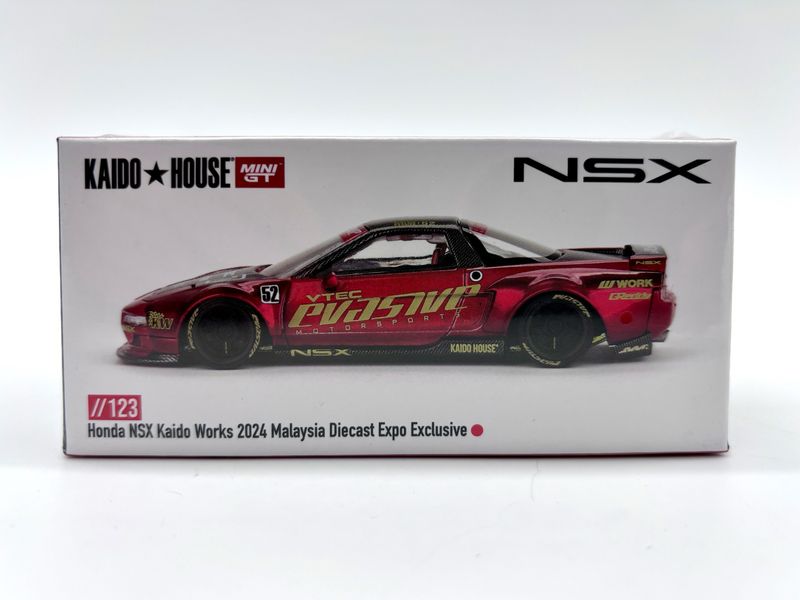 KAIDOHOUSE 2024 Malaysia Diecast MDX Expo Exclusive Honda NSX Kaidoworks (KHMG123) | Unsealed &amp; Signed